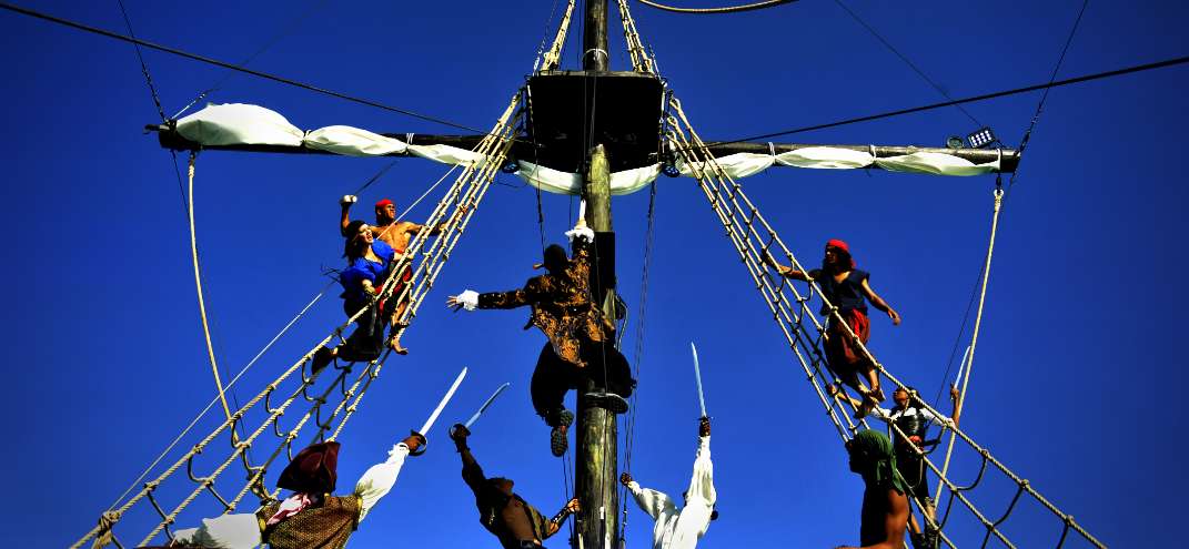 pirate ship from ocean adventures