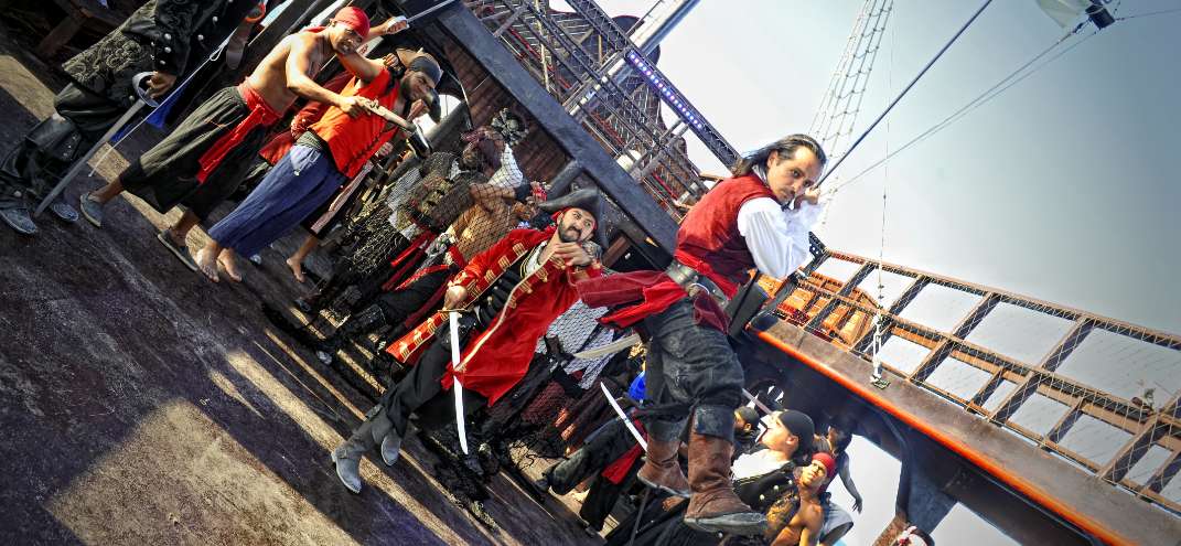 pirate ship from ocean adventures